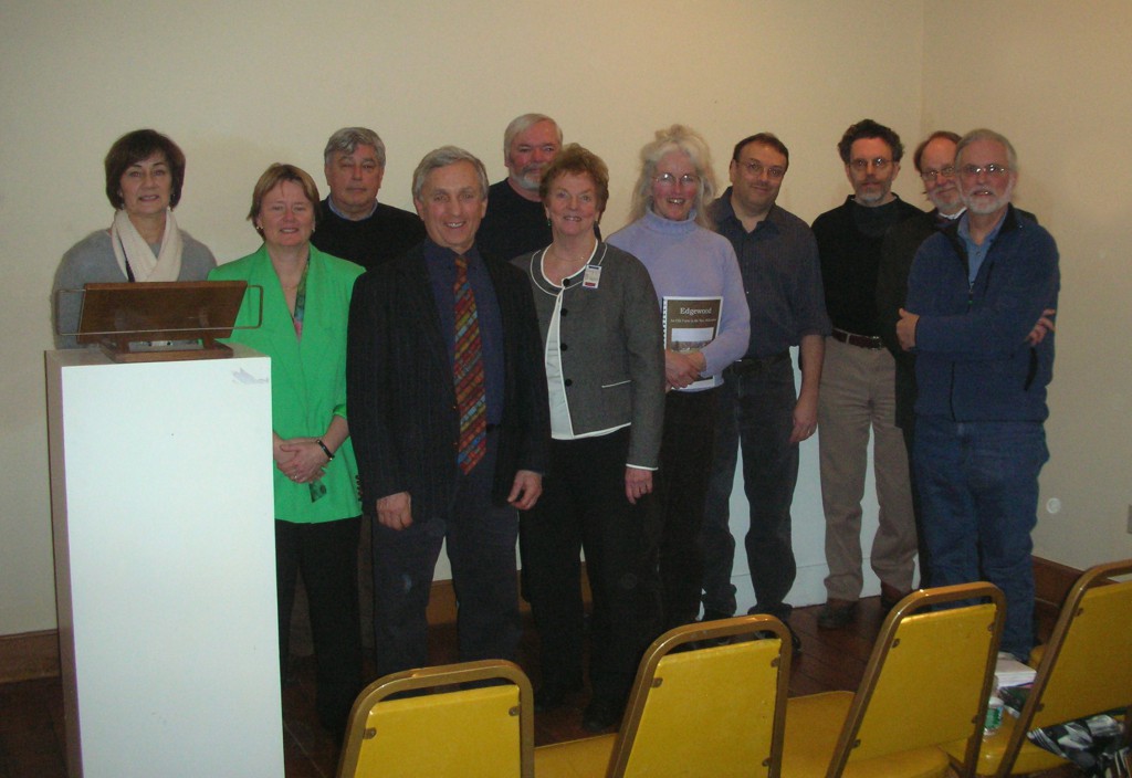Ken with Jan & Chris and 8 history authors