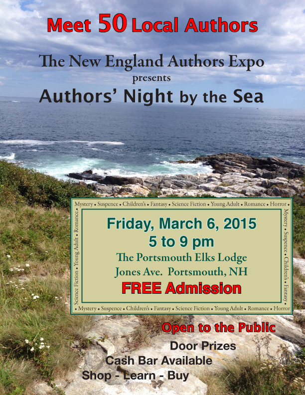 Author's Night by the Sea flyer