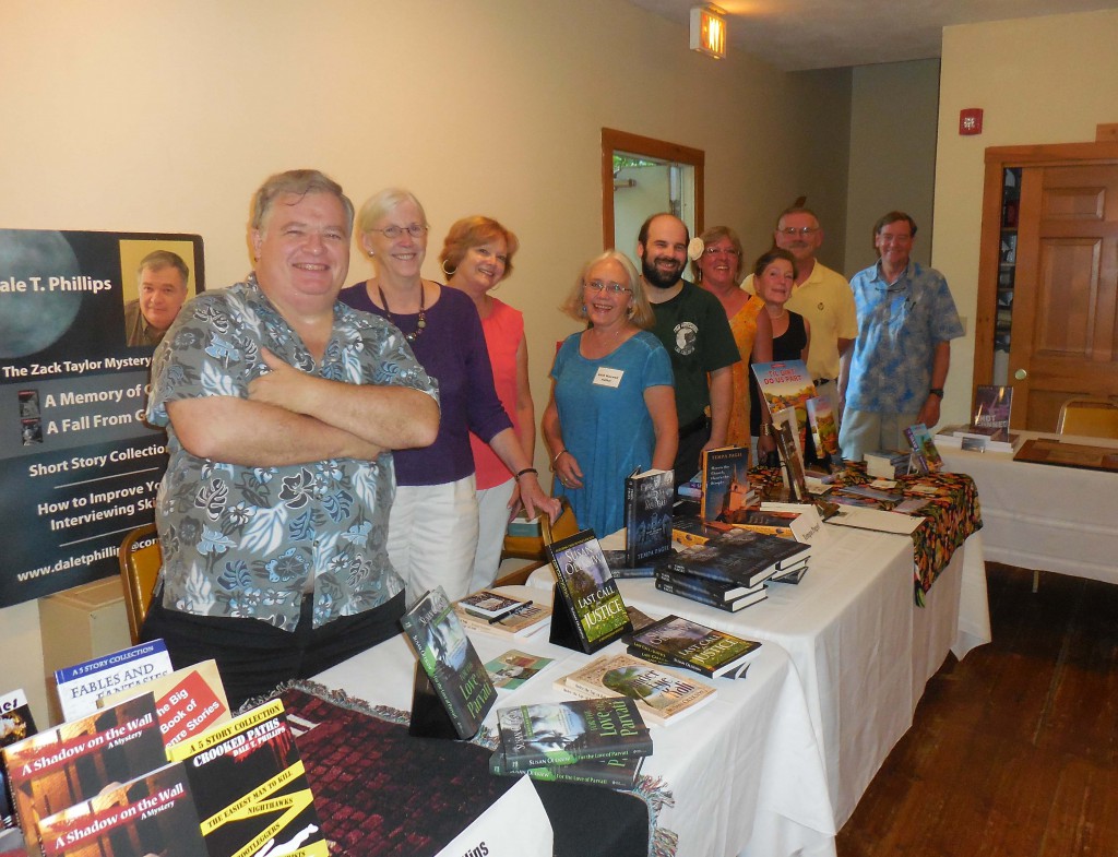 True Crime & Murder Mysteries authors and friends at Buttonwoods Museum