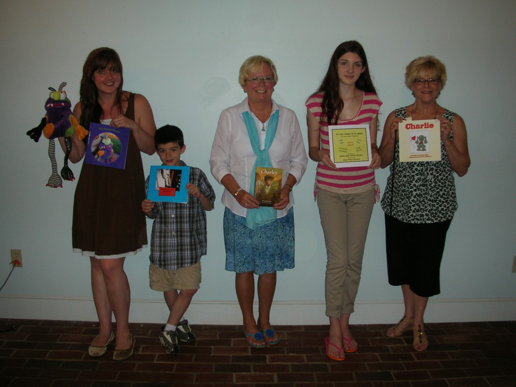 Authors at the Children's Book event at Buttonwoods Museum