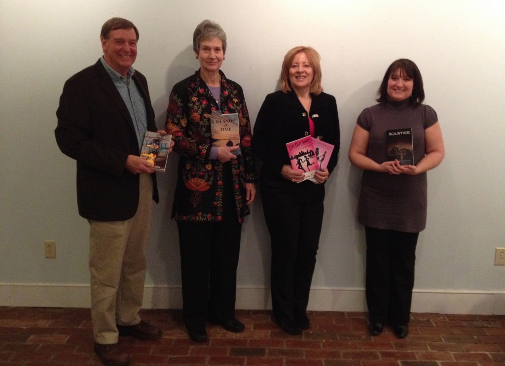 Romance authors at Buttonwoods Museum